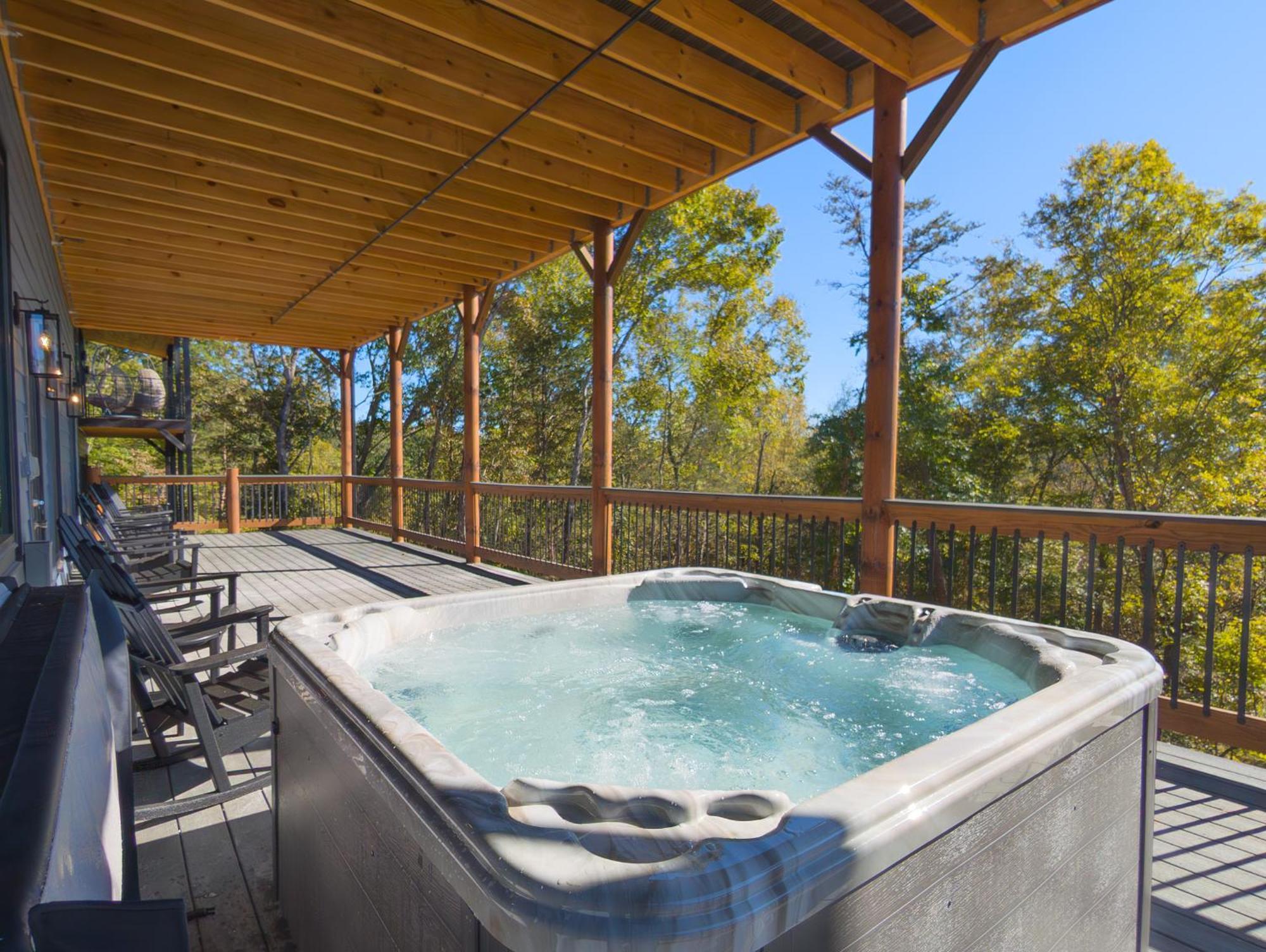 Luxury 12-Bedroom Cabin With Indoor Pool, Hot Tub & Movie Theater, Sleeps 36 Сев'єрвілл Екстер'єр фото